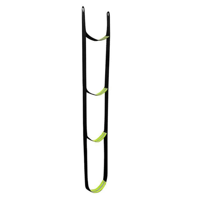 Alt Tag: Multi-Purpose Outdoor Climbing Assistance Rope Ladder For Trees with reinforced rungs, wear-resistant fabric for tree and aerial climbing safety