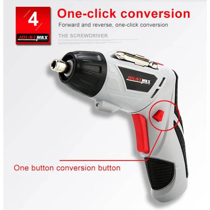 Multifunctional Household Electric Screwdriver Set For Home Tasks With US Plug compact one-click conversion cordless screwdriver with US plug