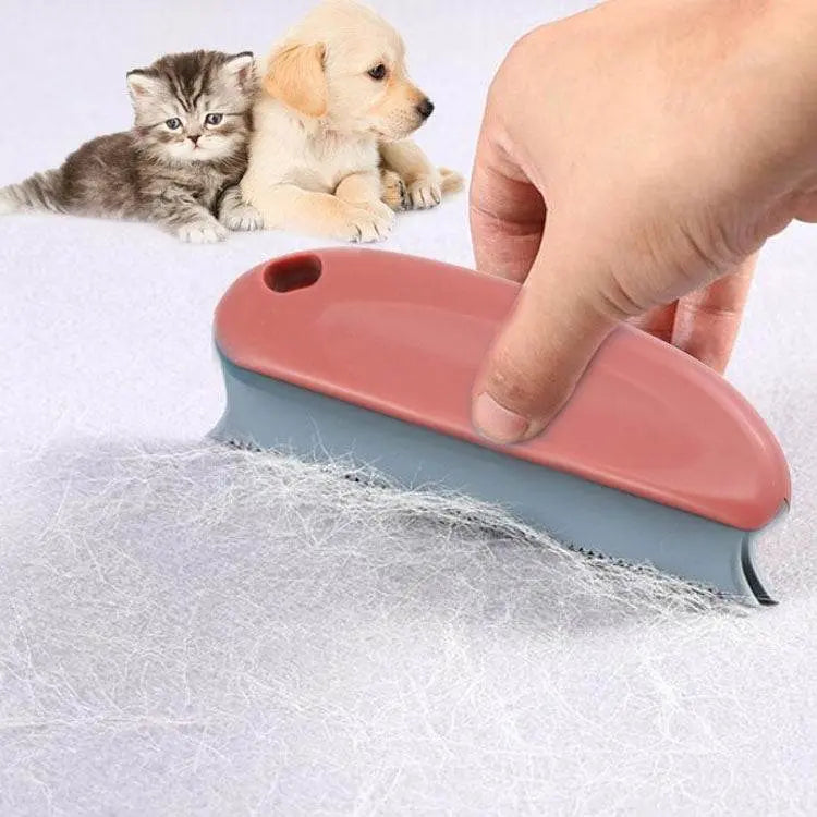 Multifunctional Pet Dog Cat Hair Cleaning Brush Cleaner, Red, Light Blue, Dark Blue 