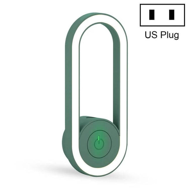 Multifunctional Ultrasonic Mosquito Repellent US Plug For Home Use compact flame-retardant ABS unit with soft LED glow and US plug