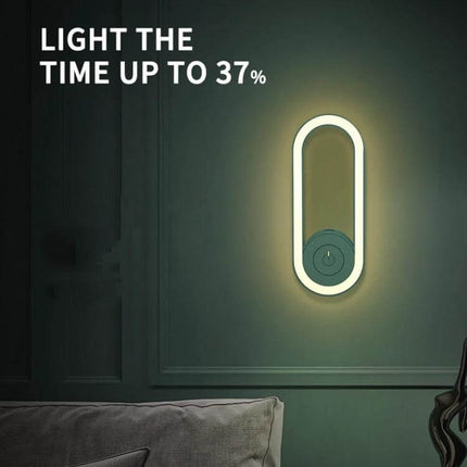 Multifunctional Ultrasonic Mosquito Repellent US Plug For Home Use wall-mounted unit glowing soft LED in living room, compact flame-retardant ABS, 20–50 m² coverage