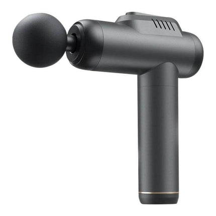 Muscles Relax Massager Gray For Full Body Relief At Home - compact gray pulse massager with ball head, 99/6 gears, 2500mAh battery for shoulders back legs