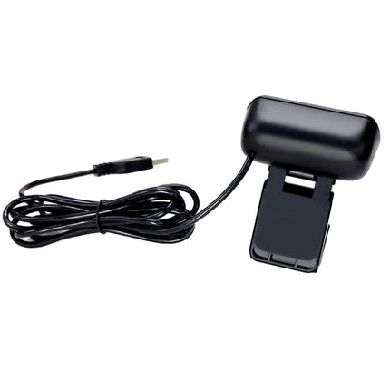 ESCAM Webcam with Microphone for PC Video Calls and Meetings - 2MP USB clip-on webcam with built-in mic for video calls and online meetings