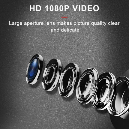 Wearable Wireless Sport Camera for Outdoor Adventures and Night Use showing 1080P HD lens elements and large aperture for clear low-light video