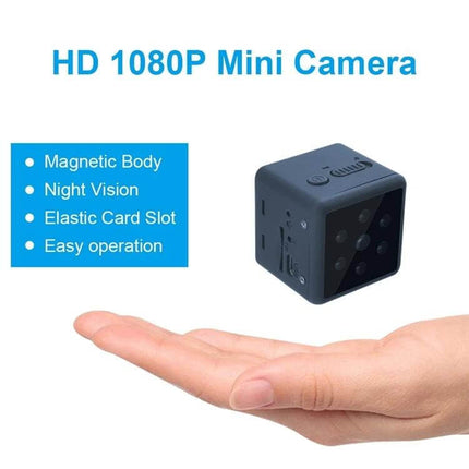 Wearable Wireless Sport Camera for Outdoor Adventures and Night Use - compact 1080P HD magnetic night-vision cube for hands-free hiking and cycling