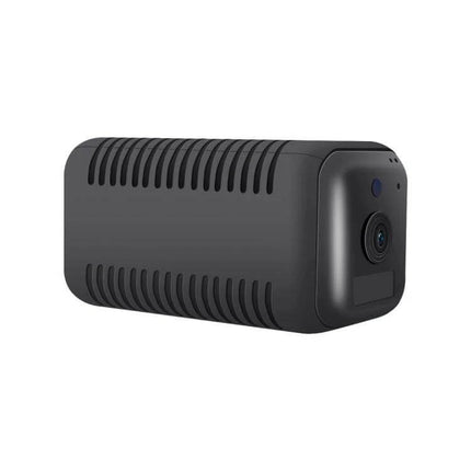 ESCAM G18 Rechargeable Battery WiFi Security Camera compact black 1080P wireless motion-detecting home security camera with IR LEDs