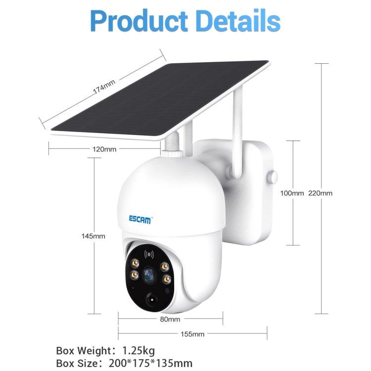 Wireless Solar-Powered 1080P HD Security Camera with Night Vision and Two-Way Audio