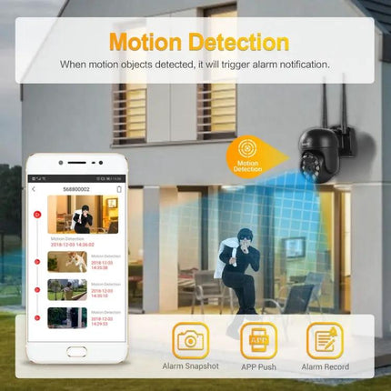 ESCAM Wireless Dome IP Camera for Secure Home Monitoring