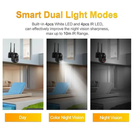 ESCAM Wireless Dome IP Camera for Secure Home Monitoring