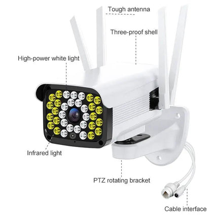 Difang Outdoor Surveillance Camera for Night Vision Monitoring | Syndmart