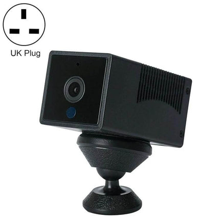 High-Definition Smart WiFi IP Camera for Home Monitoring with Night Vision compact black 1080P camera on magnetic mount