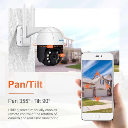 ESCAM Security Camera with AI Humanoid Detection