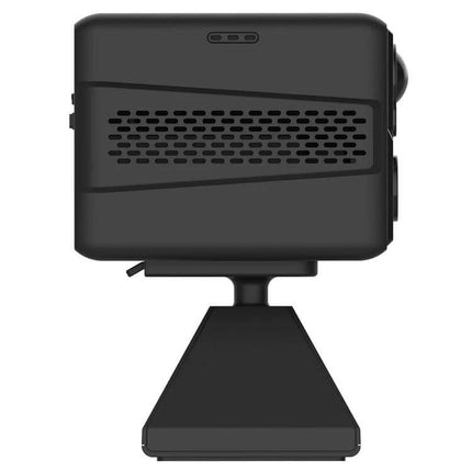 CAMSOY Wireless Security Camera for Easy Home Monitoring compact black 4G 1080P unit with motion detection and two-way audio on adjustable mount
