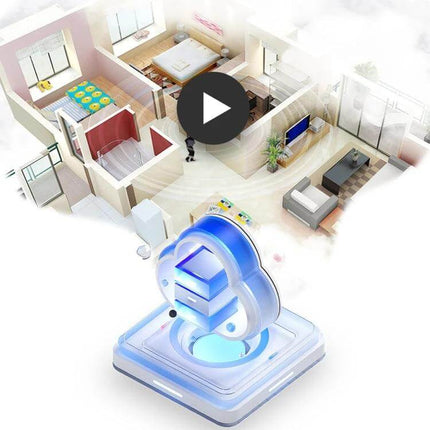 CAMSOY Wireless Security Camera for Easy Home Monitoring showing 1080P indoor coverage, 4G setup, motion detection and two-way audio