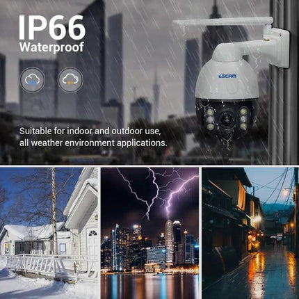 ESCAM Waterproof Outdoor IP Camera for Home Security