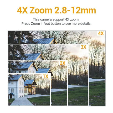 ESCAM Waterproof Outdoor IP Camera for Home Security