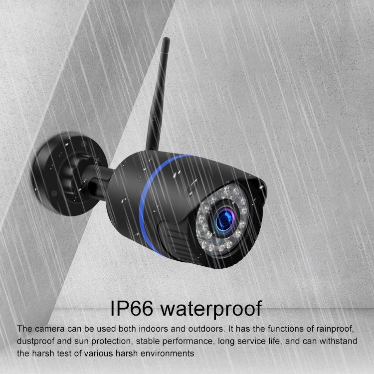 Wireless 1080P HD IP Surveillance Camera with Motion Alerts, Two-Way Communication, Night Vision, and TF Card Support - US Plug