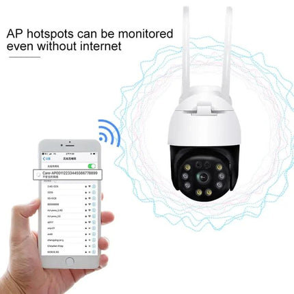 QX36 Home Security Camera with 360-Degree Rotation