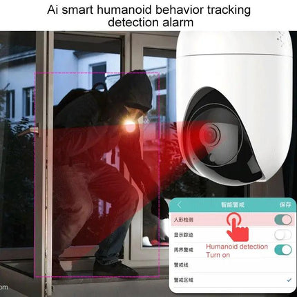 Wireless HD Indoor Security Camera with Motion Detection