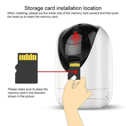 Wireless HD Indoor Security Camera with Motion Detection
