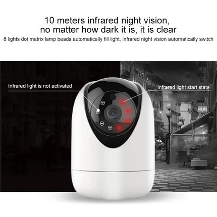 Wireless HD Indoor Security Camera with Motion Detection