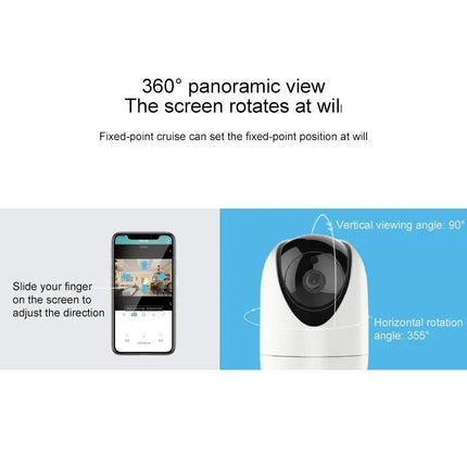 Wireless HD Indoor Security Camera with Motion Detection