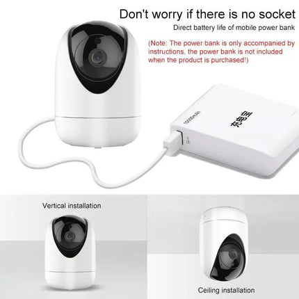 Wireless HD Indoor Security Camera with Motion Detection