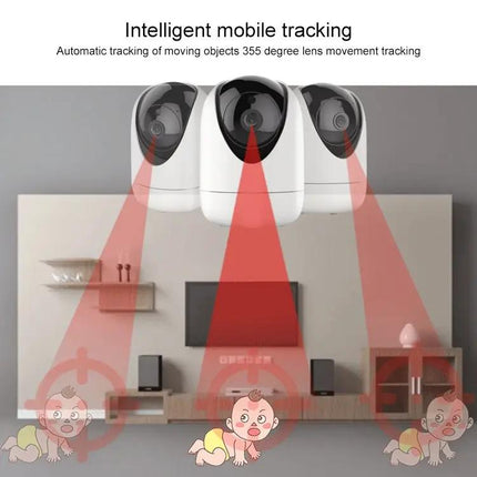 Wireless HD Indoor Security Camera with Motion Detection