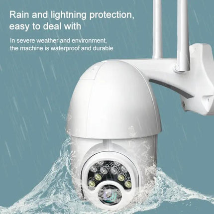 Wireless Outdoor Security Camera with Remote Monitoring and Night Vision