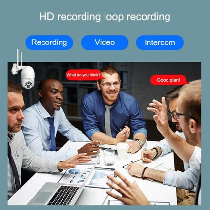 Wireless Outdoor Security Camera with Remote Monitoring and Night Vision
