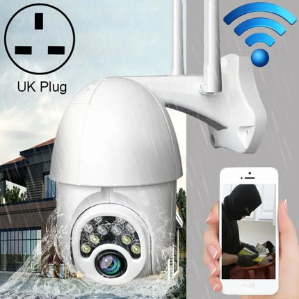 Wireless Outdoor Security Camera with Remote Monitoring and Night Vision