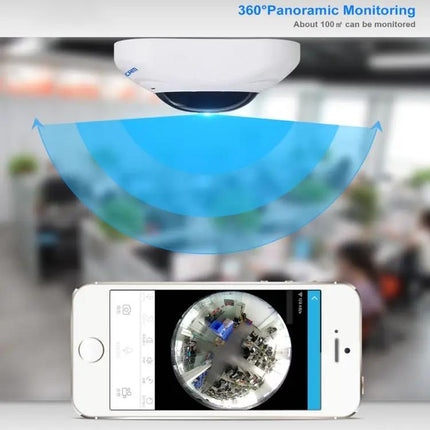 ESCAM Q8 360-Degree WiFi IP Camera for Home Security