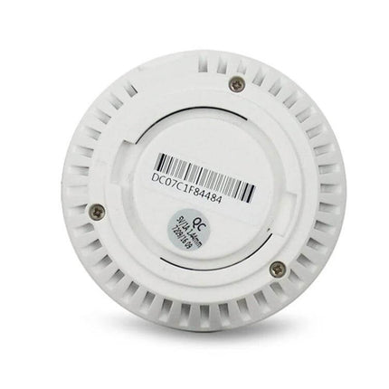 360EyeS Panoramic Camera for Mobile Monitoring at Home rear view showing barcode and mounting base