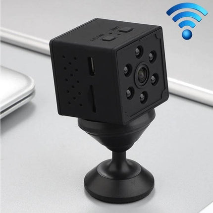 Smart Home WiFi Security Camera with Motion Detection and Night Vision mounted on magnetic stand, 1080P HD night vision and motion alerts