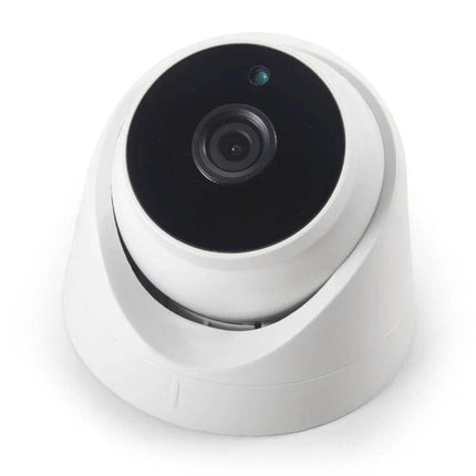 POE IP Camera for Home Security with Night Vision - white dome camera with night vision and POE power