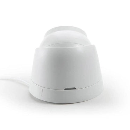 POE IP Camera for Home Security with Night Vision dome camera on white background showing compact POE design
