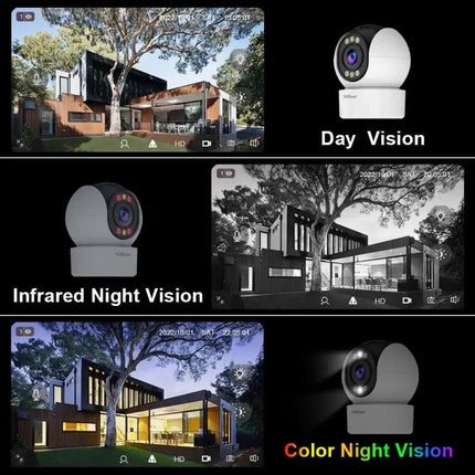 SriHome Wireless Home Security Camera System for Monitoring