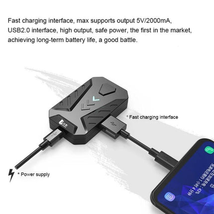 Essential GAMWING Accessory for Daily Mobile Gaming Use compact Bluetooth adapter connecting keyboard mouse to Android phone for commute gaming