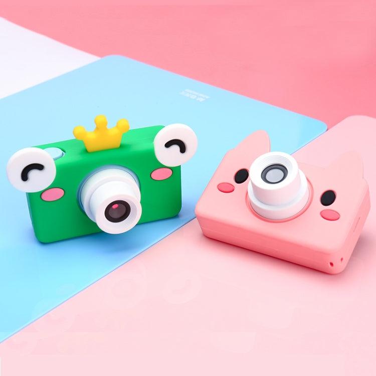 Miniature 8MP Digital Sport Camera for Kids with 2.0" Screen, Filters & Bear-Shaped Case - Includes 32GB Memory