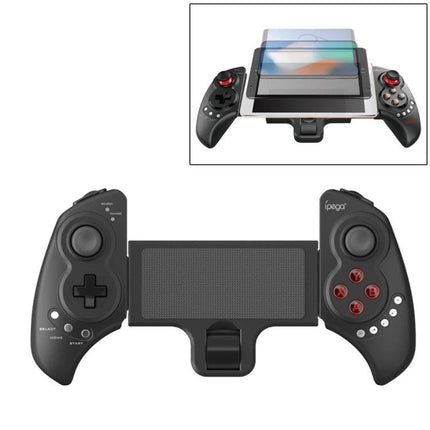 Ipega Telescopic Controller for Everyday Android Tablet Gaming - black expandable tablet gamepad with dual analog sticks and buttons