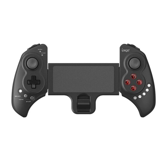 Ipega Telescopic Controller for Everyday Android Tablet Gaming - black expandable gamepad with dual joysticks and tablet holder