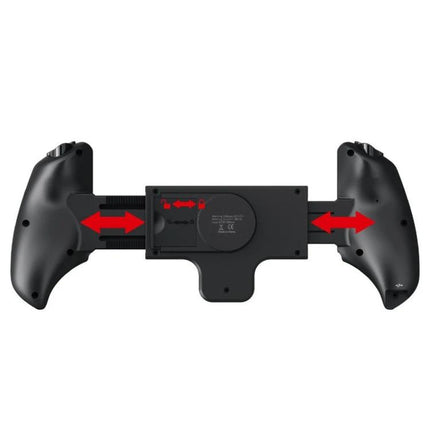 Ipega Telescopic Controller for Everyday Android Tablet Gaming - adjustable black handheld gamepad showing telescopic extension