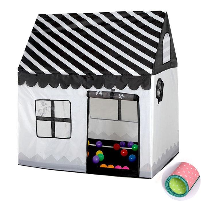 Children's Colorful Play Tent with Mat - Portable Game House for Indoor and Outdoor Fun