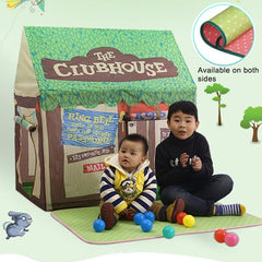 Children's Colorful Play Tent with Mat - Portable Game House for Indoor and Outdoor Fun