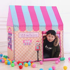 Kids' Ocean Ball Playhouse Tent with 50 Colorful Balls - Fun Indoor Game Space