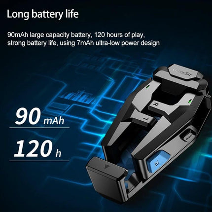 GameSir Gamepad for Gaming with Your Smartphone Anywhere - compact clip-on controller with long battery life (90mAh, 120h) and capacitance triggers