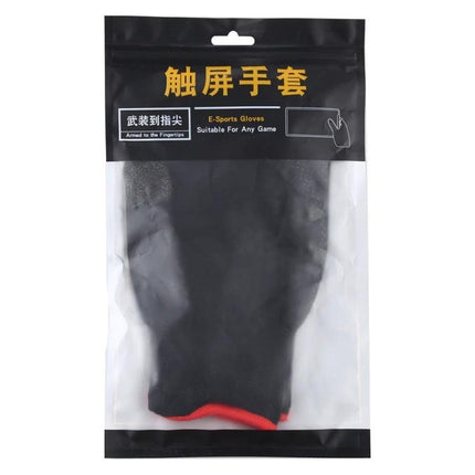 Comfortable Gloves for Touch Screens in Daily Life - black touchscreen gloves in retail packaging, lightweight warm pair for commuting and outdoor use