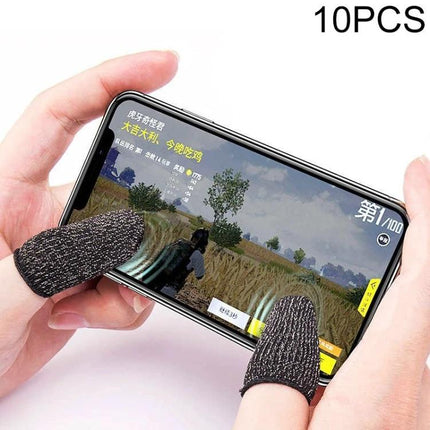 Finger Sleeves for Everyday Mobile Gaming Convenience - ultra-thin 0.3mm nanometer fiber thumb covers improving touch control and reducing sweat