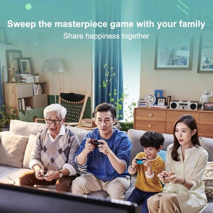 Joy-Con Style Controllers for Daily Nintendo Switch Gaming - family playing wireless controllers on couch for game night