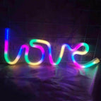 Battery or USB / Colorful Love